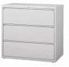 Hirsh Industries 42" Wide Three-Drawer Lateral File - Gray 14999