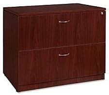 Lorell 69399 Lateral File, Anti-tip, 35-Inch x22-Inch x29-1/2-Inch, Mahogany
