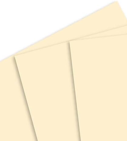 Staples Cover Stock Paper 67 lbs 8.5-Inch x 11-Inch Ivory 250/Pack, For Office, School & Home