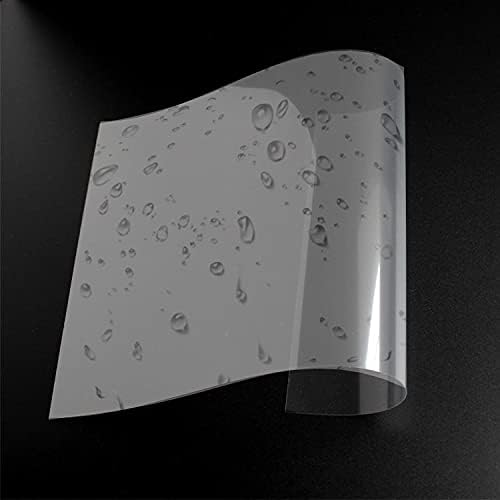 8.5" x14" Silk Screen Printing Film 50 Sheets Waterproof Inkjet Transparency Film for Water-based Pigment and Dye Inkjet Printers