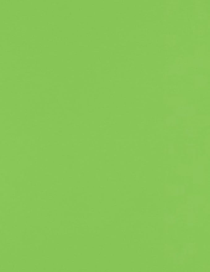 LUXPaper Custom Printed 8.5" x 11" Paper | Customizable Letterhead | Personalized Logo & Text | Letter Size | Limelight Green | 80lb. Text | 200 Qty
