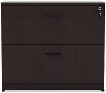 Alera VA513622MY Valencia Series Two Drawer Lateral File, 34w X 22 3/4d X 29 1/2h, Mahogany