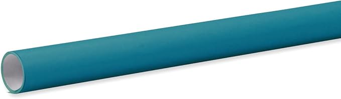 Fadeless Bulletin Board Paper, Fade-Resistant Paper for Classroom Decor, 48” x 12’, Azure, 1 Roll (Pack of 2)