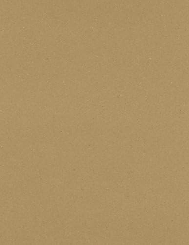 LUXPaper 8.5" x 11" Paper | Letter Size | Grocery Bag Brown | 70lb. Text | 50 Qty