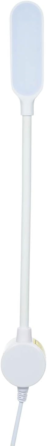 Sewing Machine Lamp Dimmable 30LEDs Light Fixture Touch Control 3 Brightness Levels Magnetic Base Flexible Bendable Tube for Sewing Machine Desks Music Stands Craft Workbenches Lathes Lamps