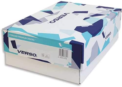 Premium Digital White Paper, Gloss finish, Coated 2 Sided, 10% Recycled, Variety of Sizes, Text And Cover. (80 lb. Cover, 8.5 x 11)