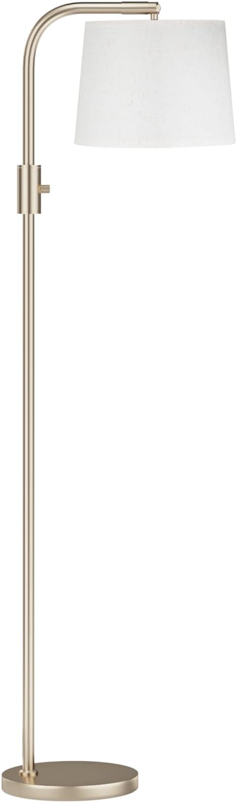 Ambimall ๐
๐ฎ๐ฅ๐ฅ๐ฒ ๐๐ข๐ฆ๐ฆ๐๐๐ฅ๐ Floor Lamp - Floor Lamps with 9W ๐๐๐ Bulb, Standing Lamps for Living Room with Adjust Head, Modern Standing Tall Light Rotary Switch for Office(Mocha and Beige)