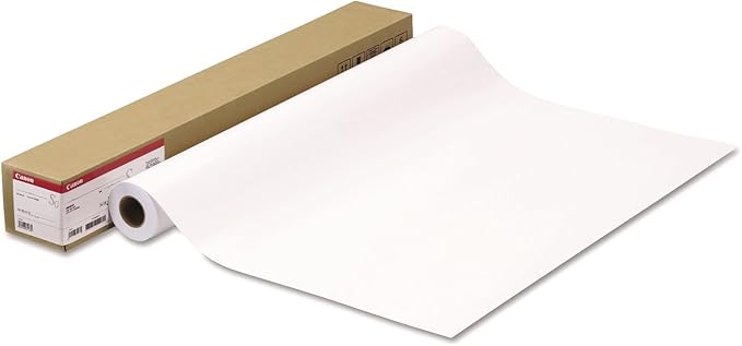 Canon Heavyweight Coated Paper Roll, 2" Core, 6 Mil, 24" X 130 Ft, Matte White