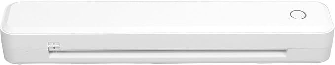 GOWENIC Inkless Portable Printer for Travel, Portable Thermal Printer Inkless Printing Machine for A4 A5 Size Paper, Small Mobile Wireless for Office, Vehicles, Home Use