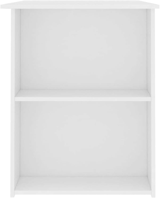 43.3" Computer Desk, Computer Workstation with Shelves, Study Writing Home Office Desk, Modern Chipboard Multipurpose Desk Easy Assemble, 43.3 x 23.6 x 28.7 inch