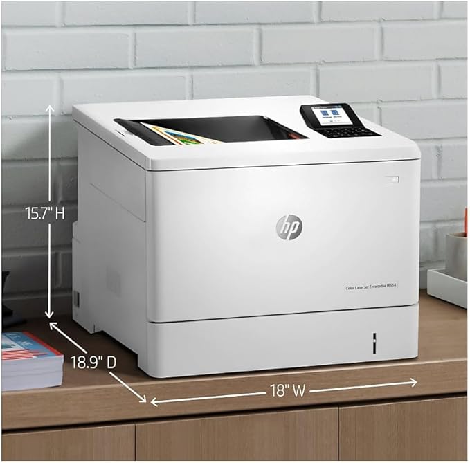 HP Color LaserJet Enterprise M554dn Duplex Printer (7ZU81A)
