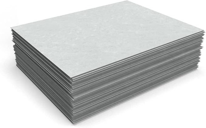LUXPaper 8.5" x 11" Paper | Letter Size | Blue Parchment | 60lb. Text | 50 Qty
