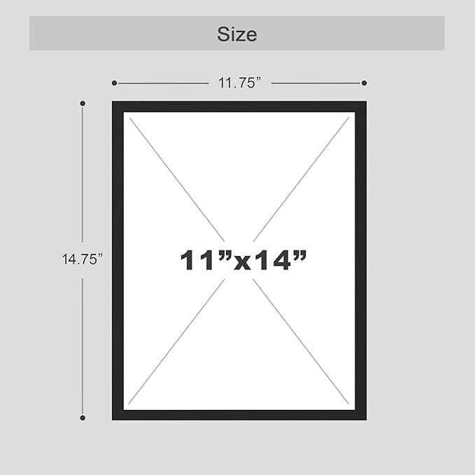 SIGNWIN Framed Poster Bathroom Decor 11"x14"x 8 Black, Wall Art Room Decor Multicolor for Living Room, Bedroom, Office Gustav Klimt Van Gogh Sunflower Classic Vintage Illustrations Bohemian
