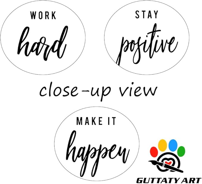 Office Wall Art - 3 Panel Motivational Quote Art, Inspirational Canvas for Home Office Decor, Entrepreneur Words Poster Frame, 20'x30'x3Pcs