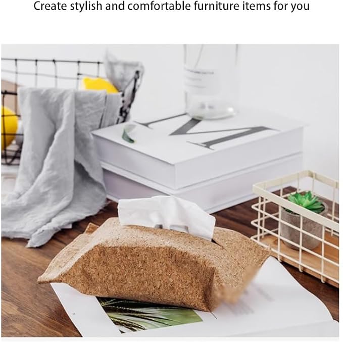 Stylish Tissue Box Car Tissue Box and Creative Tissue Box Leather Tissue Box for Bathroom Vanity Countertop Desk Office Gift Decor Hotel Modern Tissue Box (Color : Black, Size : Large) (Brown Small)