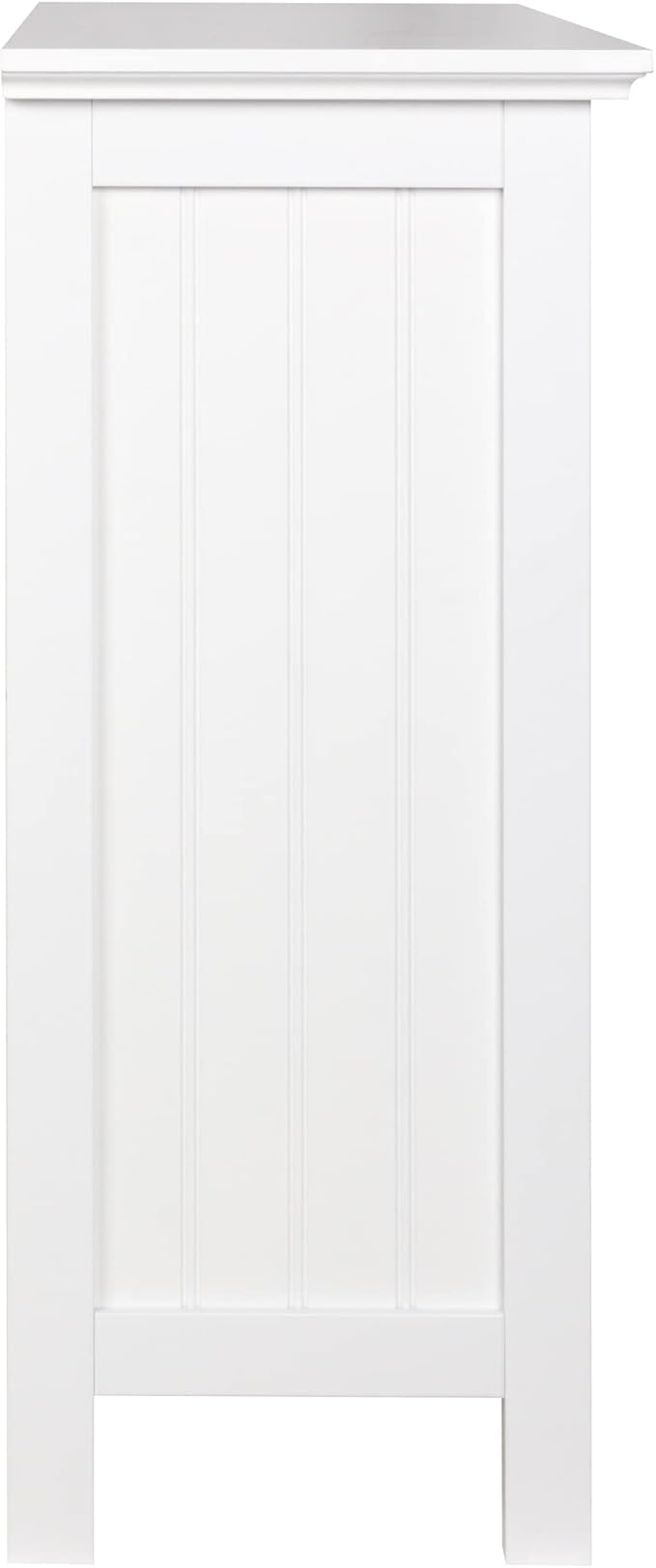 eHemco 2 Tier Bookcase with 2 Arched Supports, 29 Inches, White