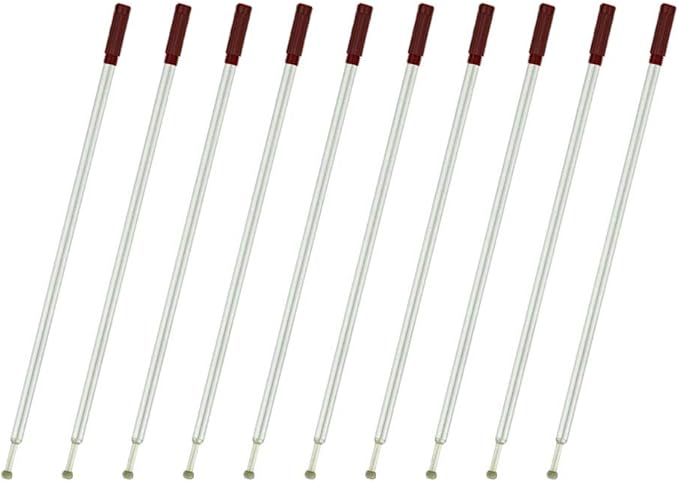 4.5'' Ballpoint Pen refilling, 1.0mm Middle Point Nib Delicate, Smooth Writing Interchangeable Ink Filling (Red)