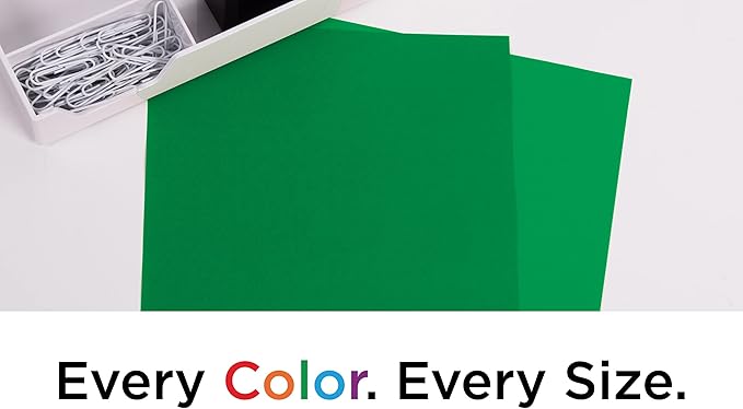 JAM PAPER Legal Colored 24lb Paper - 90 gsm - 8.5 x 14 - Green Recycled - 100 Sheets/Pack