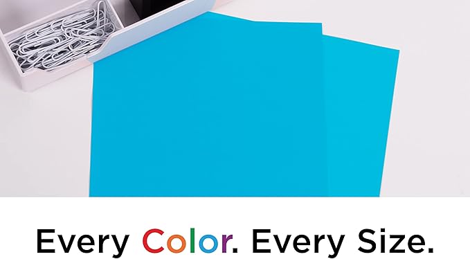 JAM PAPER Legal Colored 24lb Paper - 8.5 x 14 - Blue Recycled - 100 Sheets/Pack