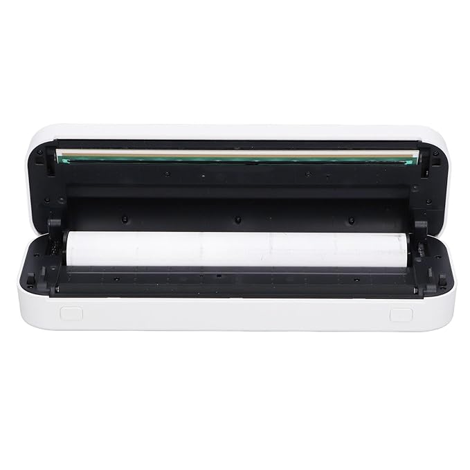 Mobile Office Printer,Portable Printer 203dpi A4 Small Thermal Printer with 1 Roll Thermal Paper Storage Bag for Travel Home