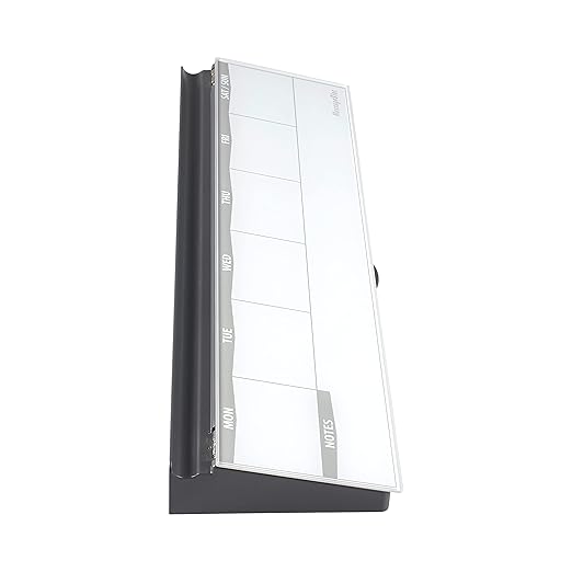 ECR4Kids MessageStor Keyboard Write and Store, Desk Organizer, Grey