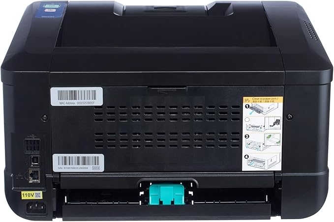 PB3300 Monochrome Laser Printer – 33 PPM Wireless Printer, Auto Duplex, WiFi & Ethernet, AirPrint & Mopria, 250-Sheet Tray, Compact Office Printer for Home & Small Business