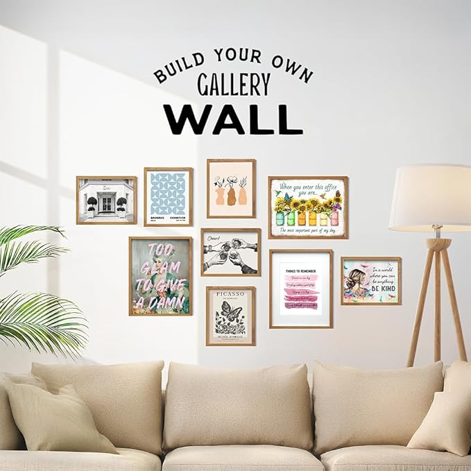 Inspirational Posters For Office 11x14 FRAMED - Inspirational Quotes Workplace Wall Decor - positive affirmation Home Office Decor - Teamwork Posters - Entrepreneur Gifts - Motivation Poster Print