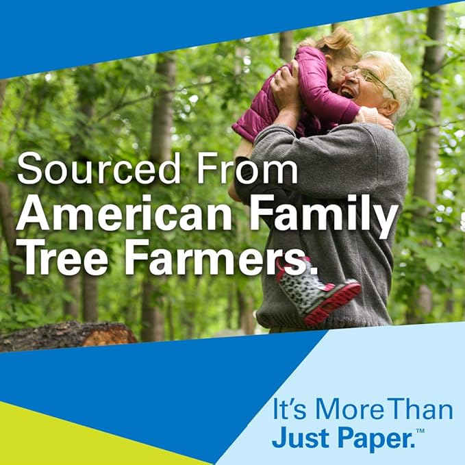 Hammermill Printer Paper, Multipurpose Inkjet Paper 24 lb, 8.5 x 11-96 Bright, Made in the USA, 105050C - 5 Ream (2,500 Sheets)
