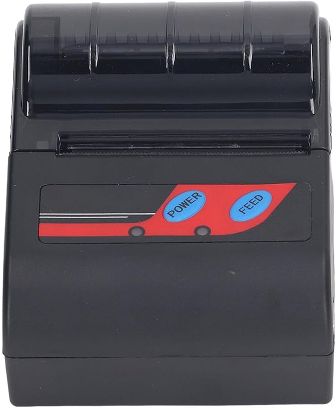 Hilitand Portable Handheld Thermal Receipt Printer 80mm Second Printing Speed with 203dpi Resolution Shipping Label Printer