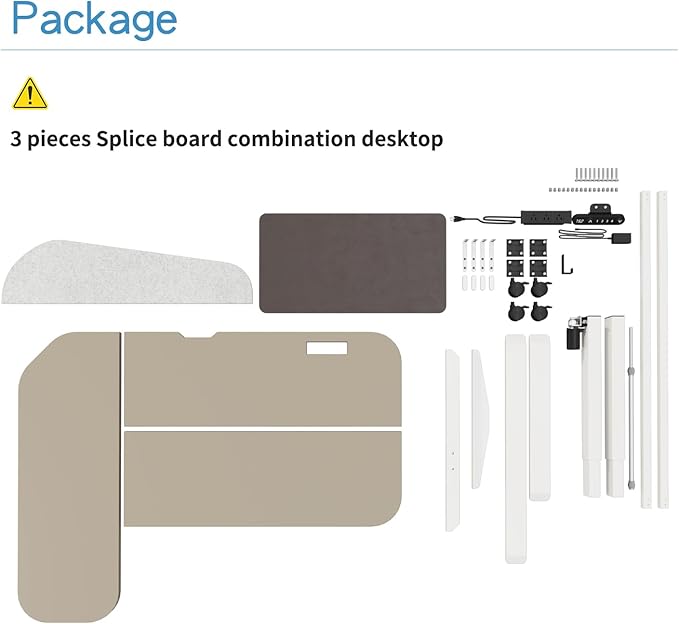 Gaming Electric Standing Desk L Shaped with Privacy Screen, 59 Inch PC Computer Desk,Large Surface for Monitors