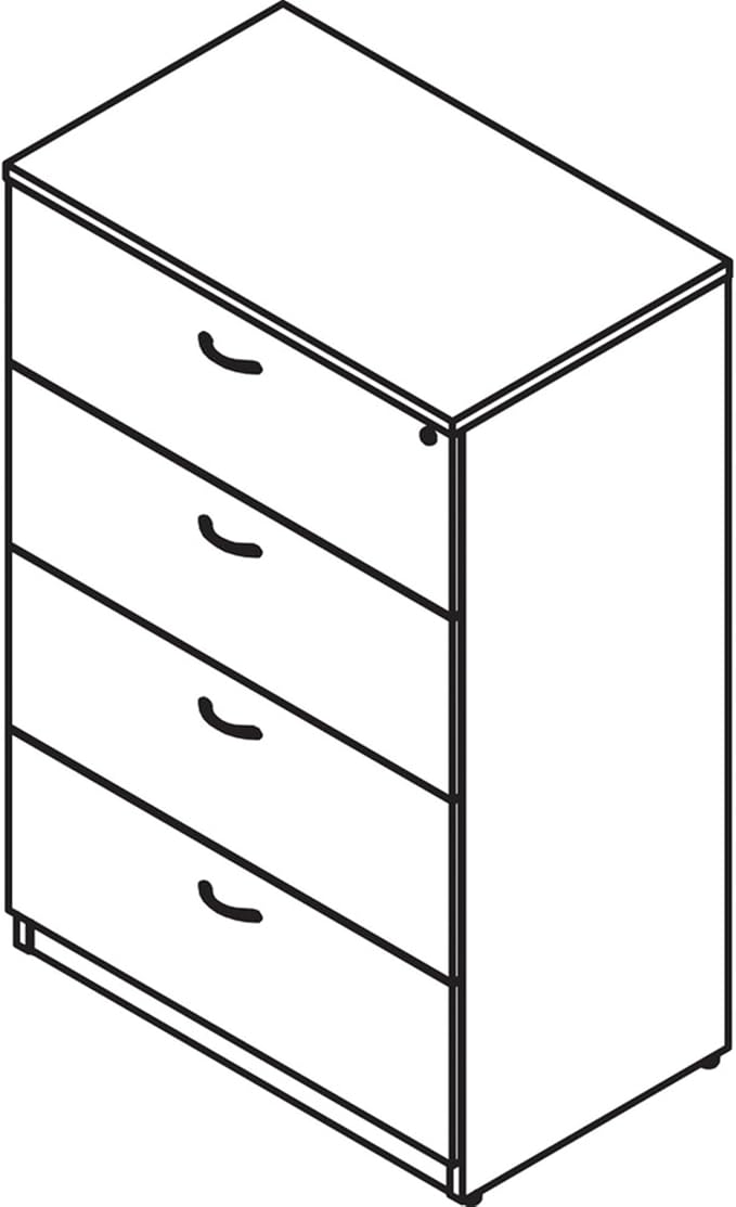 Lorell Essentials Lateral File