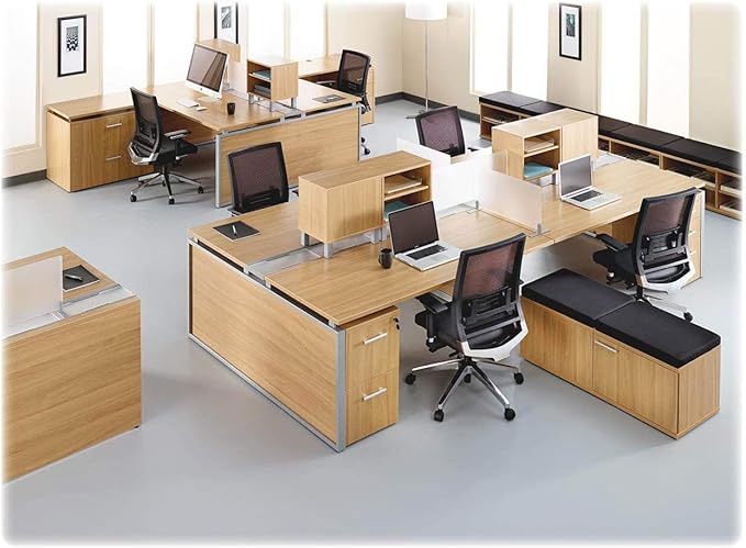 Lorell LLR81924 Concordia Series Laminate Dark Ensemble, Latte