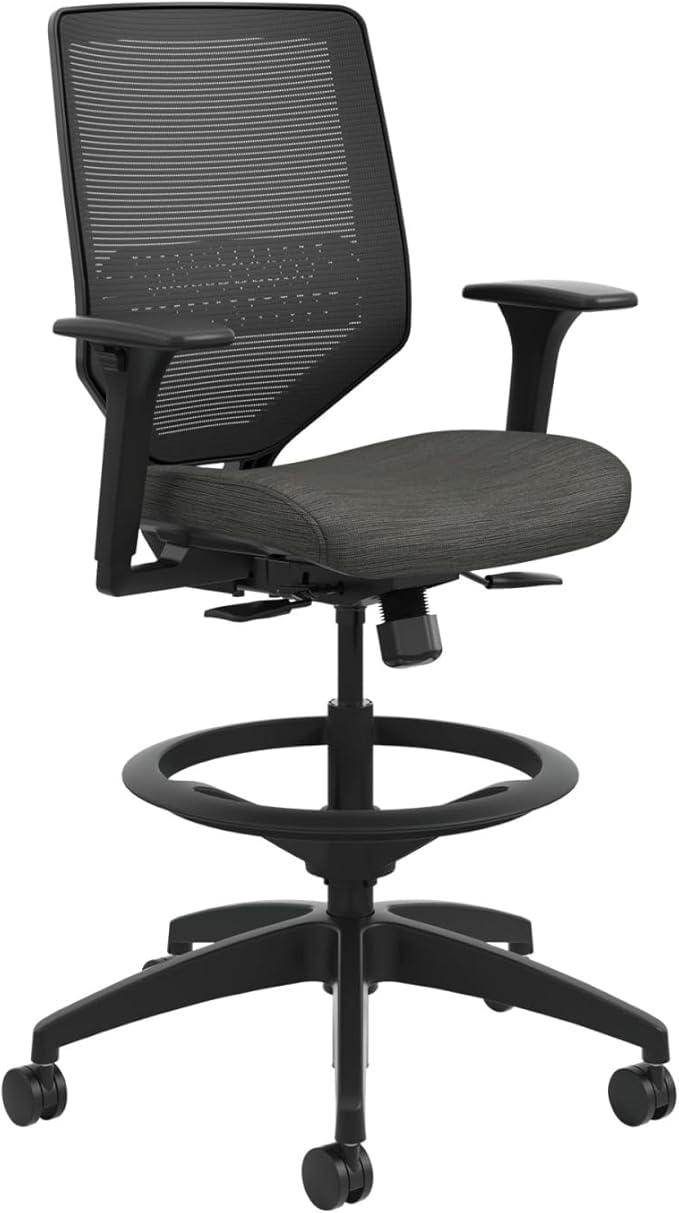 HON Solve Task Stool | ReActiv Ink, Ink COMP10HONSVSM1ALC10T