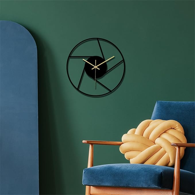 Wall Clock Accurate Timekeeping Wall Clock Not Ticking Battery Operated Wall Clock Minimalistic Wall Clock for Kitchen Offices Clock (Jscc002 A)