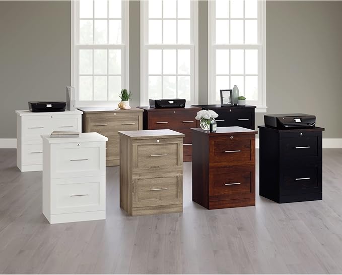 Realspace® 17" D Vertical 2-Drawer File Cabinet, Spring Oak