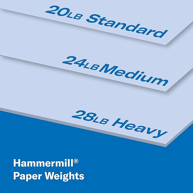 Hammermill Colored Paper, 20 lb Orchid Printer Paper, 8.5 x 14 - Made in the USA, Pastel Paper, 103788C - 10 Ream (5,000 Sheets)