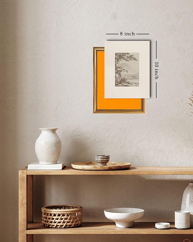 Kizbok Neutral Wall Art Prints Decor Vintage Landscape Sketches Canvas Prints, Rustic Landscape Oil Painting Art Pictures for Bedroom, Farmhouse Wall Decor for Bathroom Bedroom Gallery Home(8" x 10"-UNFRAMED)
