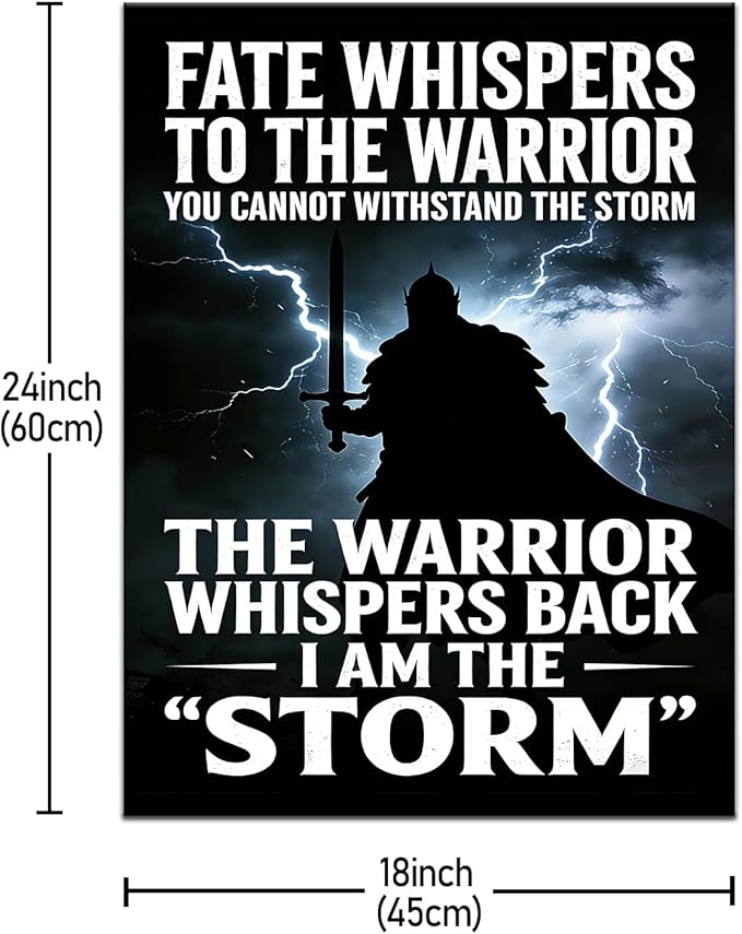 Inspirational Quotes Wall Decor Conquer Challenge Framed Canvas Art 24x18 Inch Daily Motivation Workout Posters for Home Gym Bedroom Decor Entrepreneur Mindset Picture