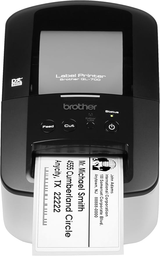 Brother QL-700 High-speed, Professional Label Monochrome Printer