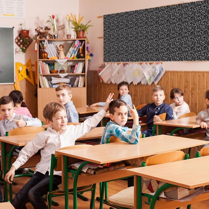 Bulletin Board Paper 48'' x 107'' Class Boards for Classroom Bulletin Boards Everyone is Welcome Classroom Board Decor Pillows Curtains Crafts(Composition,1 Pc)