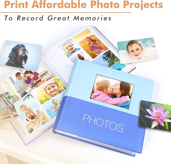 Koala Glossy Inkjet Photo Paper Thick 4X6 Inches 100 Sheets 54lb Picture Paper for Inkjet Printer Use DYE INK 200gsm