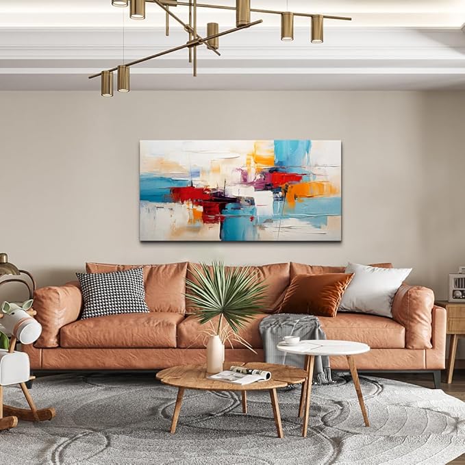 hyidecorart Minimalism Abstract Wall Paintings Large Wall Art For Living Room Canvas Wall Decor For Bedroom Office Decorations Modern Pictures Canvas Artwork Home Decor Poster Ready to Hang