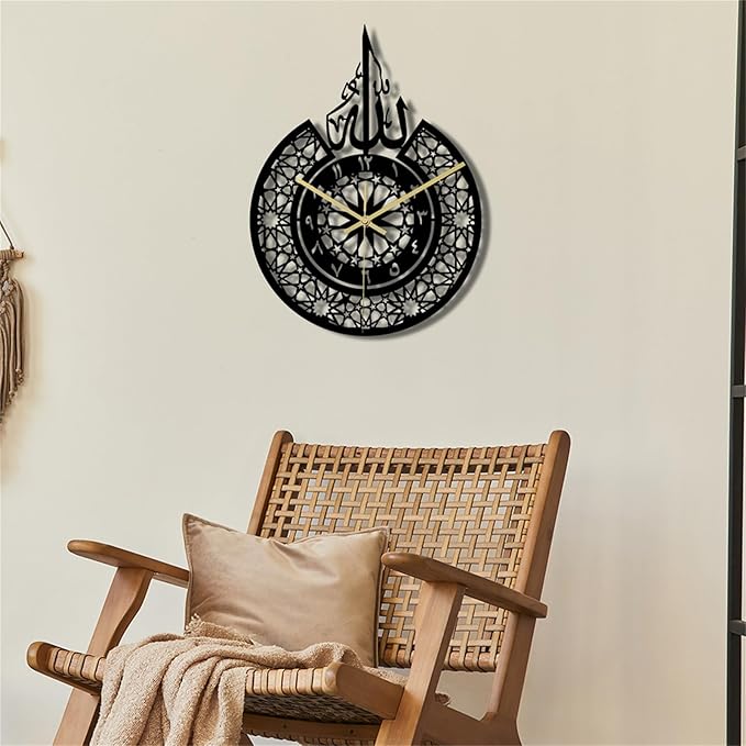 Wall Clock Accurate Timekeeping Wall Clock Not Ticking Battery Operated Wall Clock Minimalistic Wall Clock for Kitchen Offices Clock (Jscc006 A)