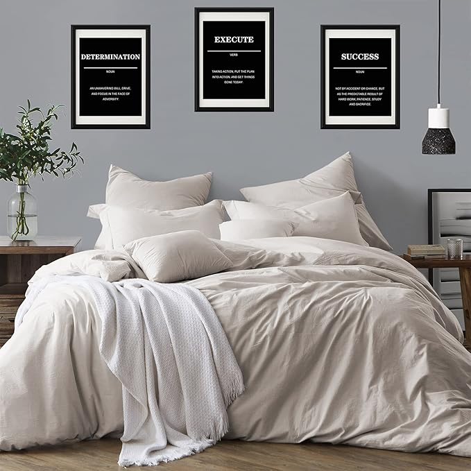 Inspirational Wall Art, Motivational Wall Art, Positive Quotes & Sayings Posters, Inspirational Wall Decor for Bedroom Living Room,Decoration Office Wall Decor(Set of 6,8x10in, Unframed) 1