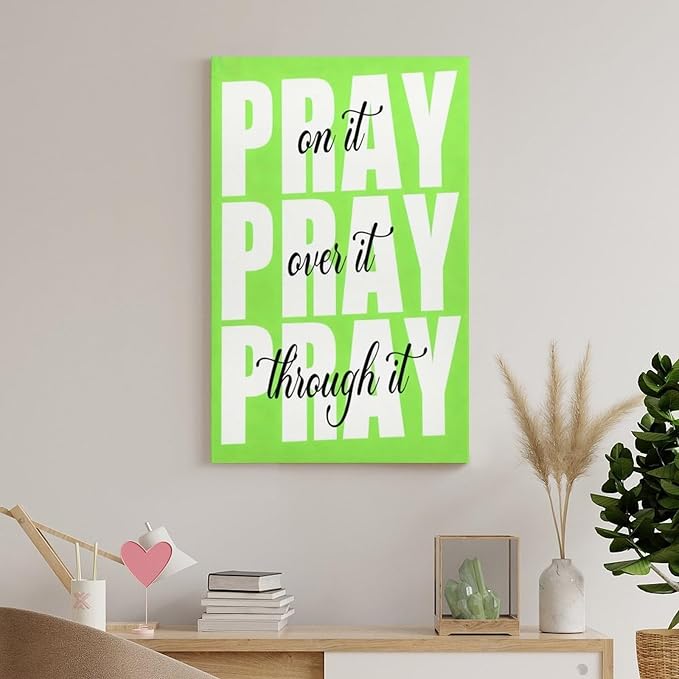 SunTianXiXi Office Desk Accessories Decor Sign Canvas Poster Wall Art Decor Print Picture Paintings for Living Room Bedroom Decoration Frame-style-612x18inch(30x45cm)