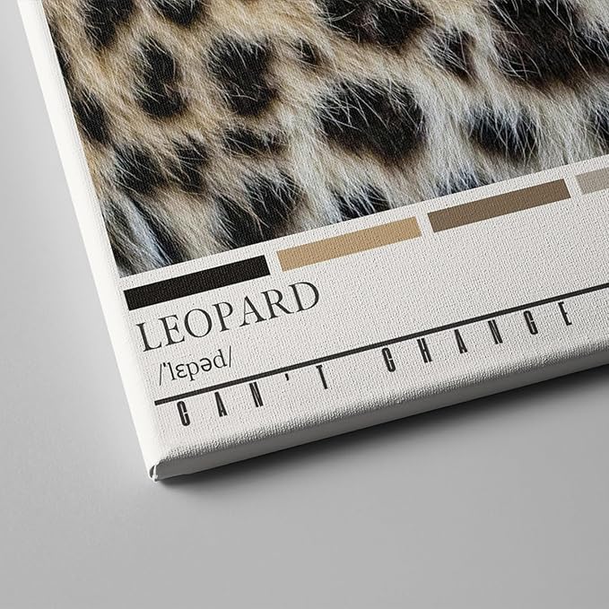 Trendy Leopard Wall Art Set of 3 Preppy Cheetah Wall Art,Funky Lucky 8 Ball Posters Prints Preppy Room Decor Aesthetic Cheetah Print Wall Decor for Girls Bedroom Apartment Dorm,Framed,12x16inch