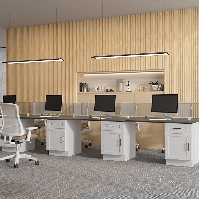 ROOMTEC Light Gray 2 Drawer File Cabinet with Soft-Close Design, Under Desk Filing Cabinets for Home Office, RTA Small Office File Cabinets for Storage and Organization