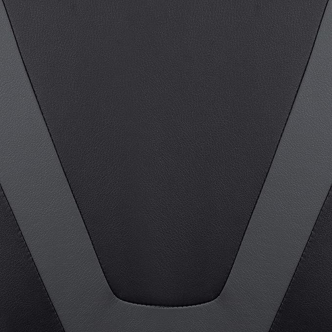Flash Furniture X20 Gaming Chair Racing Office Ergonomic Computer PC Adjustable Swivel Chair with Fully Reclining Back in Gray LeatherSoft