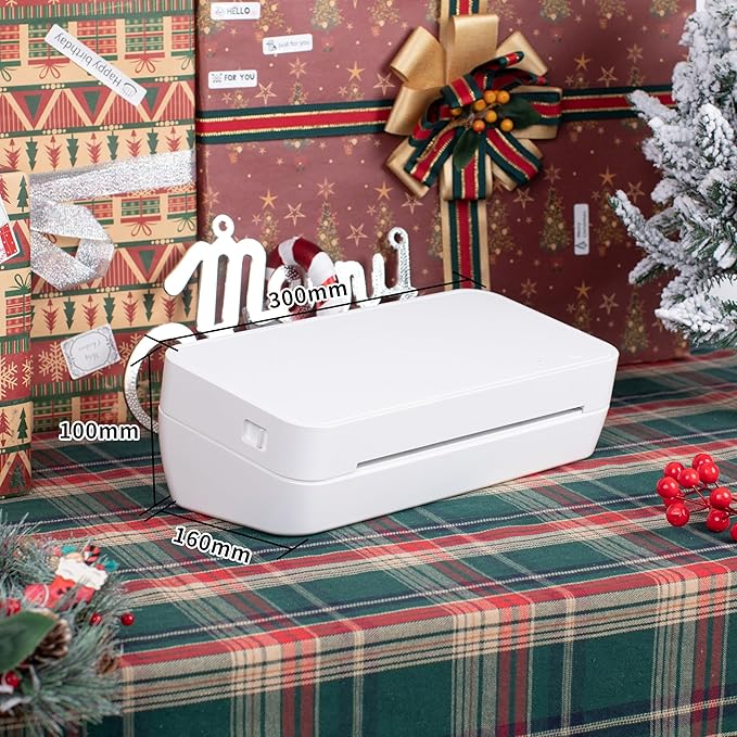 Phomemo S821 Inkless Thermal Printer, 2.4 GHz WiFi Wireless, Supports 8.5" x 11" US Letter/A4/A5/B5 Thermal Roll Paper, Compact Portable Printer for Home & Office Use, Compatible with Phones & PC