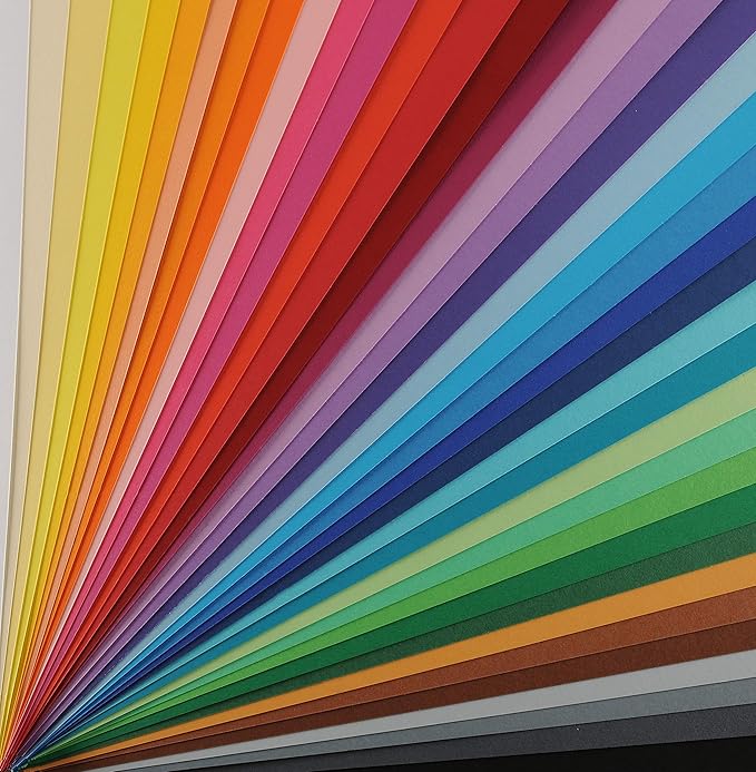 Canson Iris Vivaldi A4 185 GSM Smooth Colour Paper - Ultramarine (Pack of 50 Sheets)
